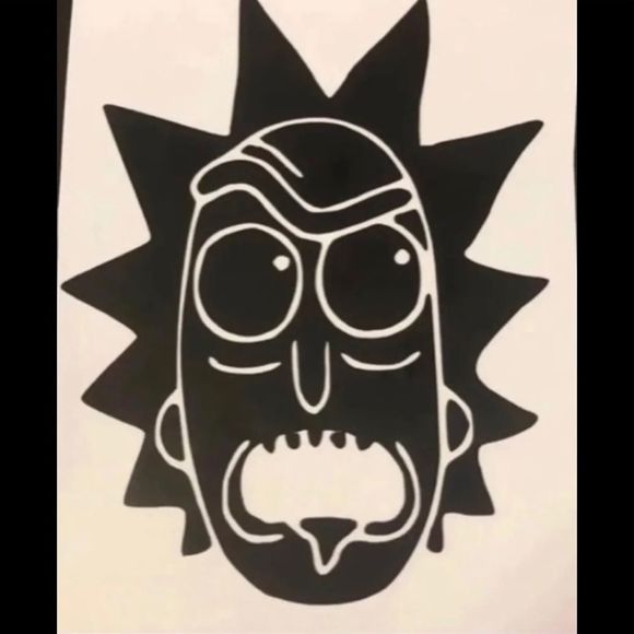 Rick & Morty Vinyl Decal 5” - Picture 1 of 4
